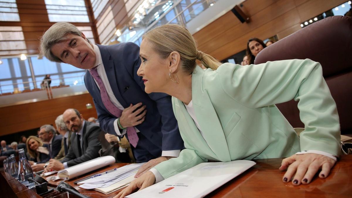 Cristina Cifuentes, en la Asamblea