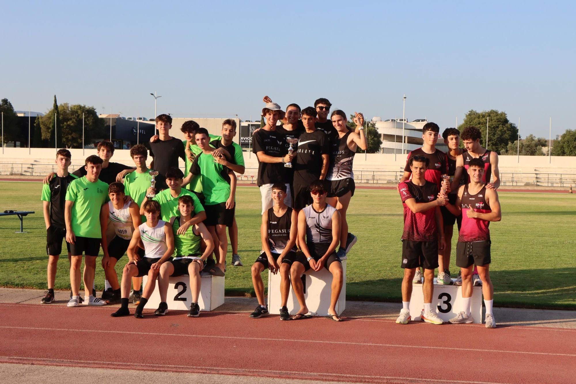 Pegasus, Siurell-Sa Sini y Speed Club liderando la competición sub-20 masculina