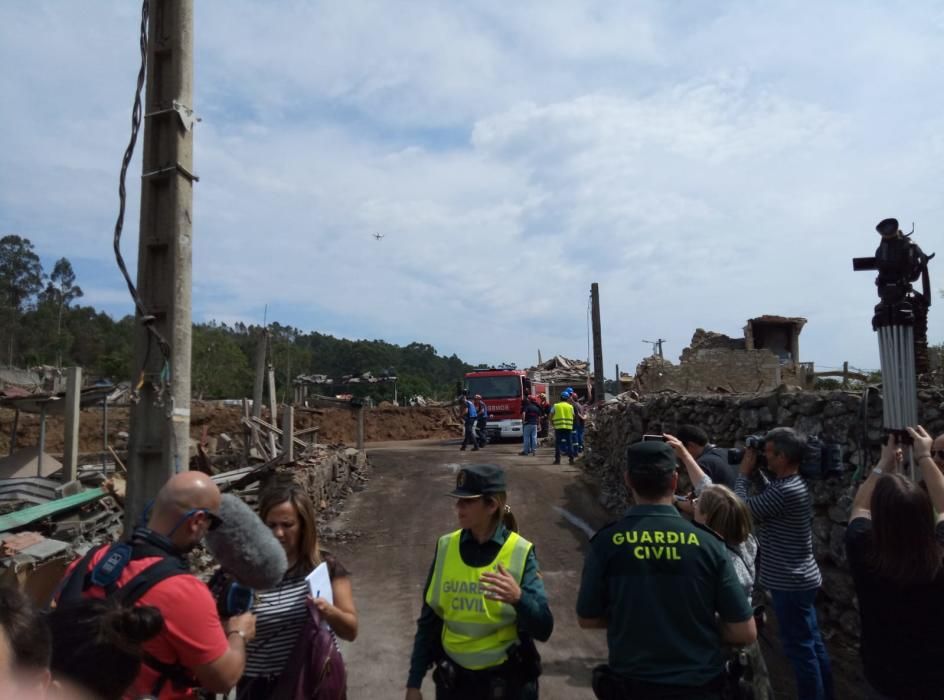 Explosión en Tui, Pontevedra | Así amanece la zona