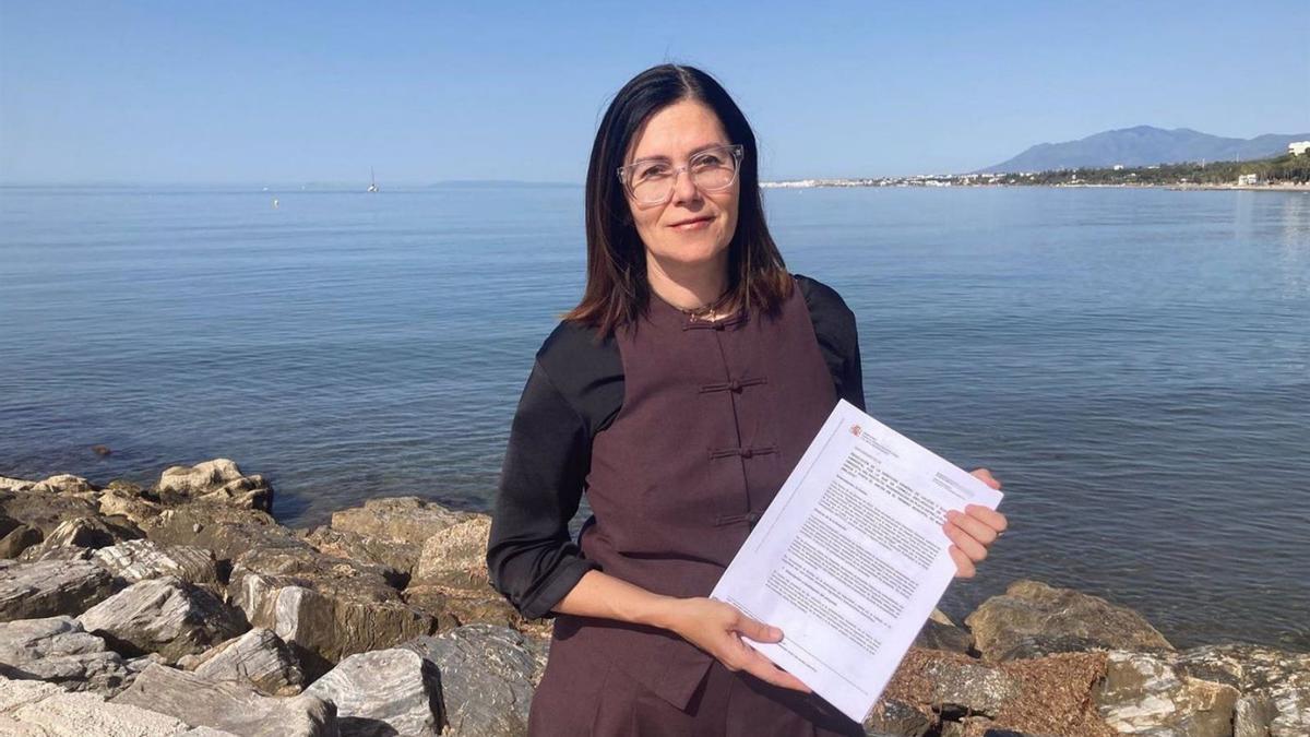La portavoz del PSOE local y diputada nacional, Isabel Pérez, en una imagen de archivo.