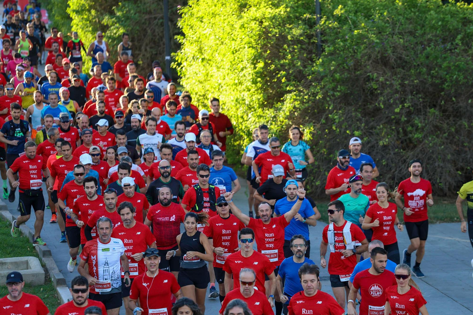 Entrenamiento long Run New Balance previo a la Maratón de Valencia