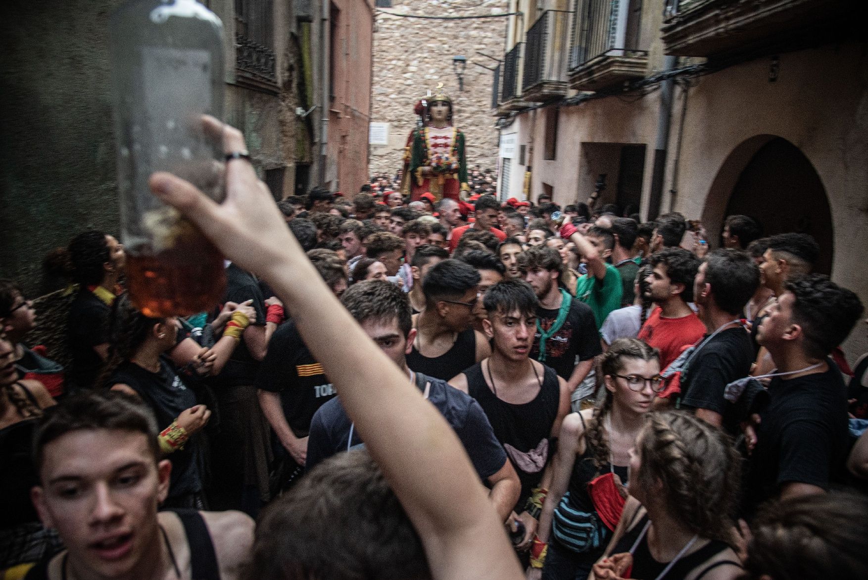 Les millors imatges del passacarrers de dimecres al vespre de Patum