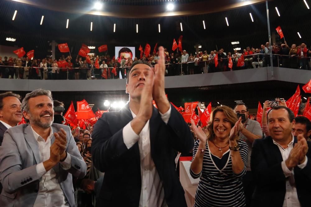 Mitin de Pedro Sánchez en Torremolinos en la campaña del 10-N-