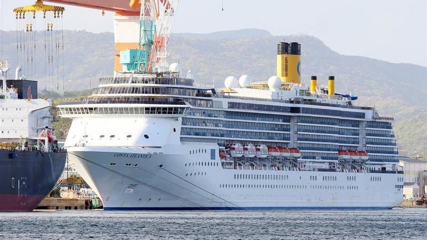 El crucero italiano amarrado en Japón acumula 91 contagios