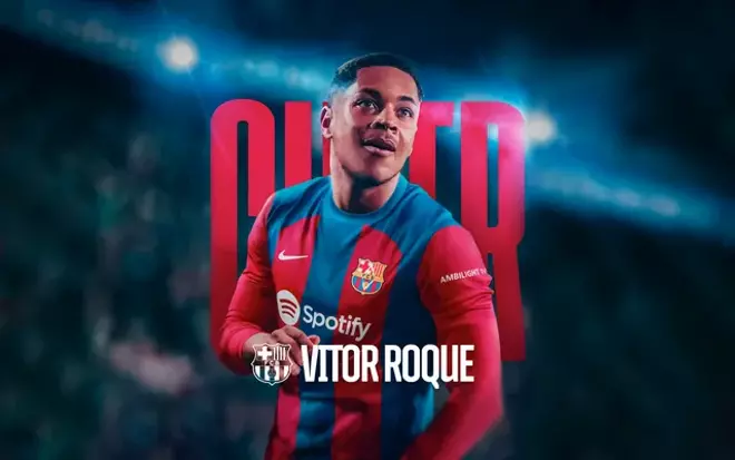 El Barça ficha a Vitor Roque