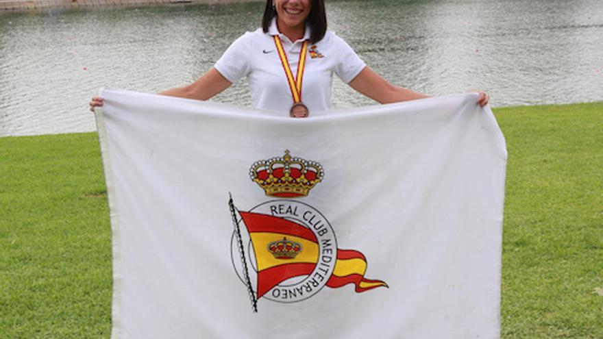 Natalia de Miguel, bronce en el Nacional de Remo Olímpico