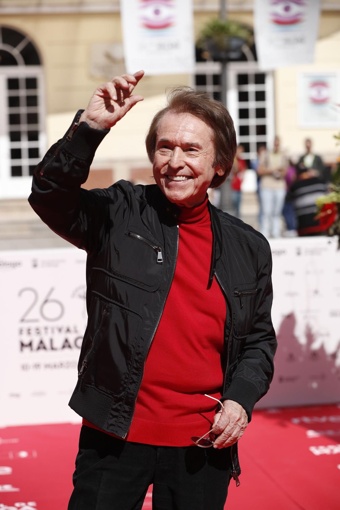 Las imágenes de la alfombra roja de la gala inaugural del 26º Festival de Málaga