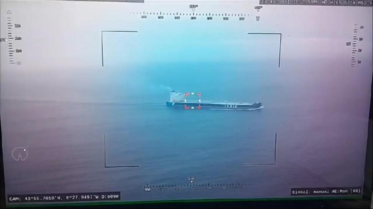 Ejemplo de una de las imágenes captadas por la aeronave.