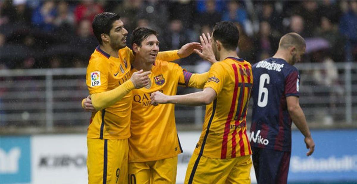 Eibar, 0 - FC Barcelona, 4