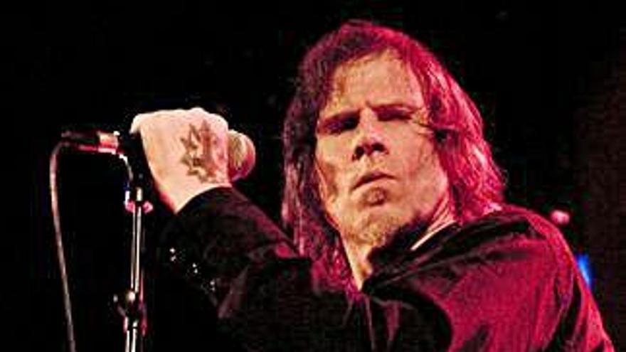 El cantante Mark Lanegan.