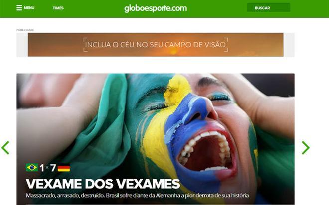 Las portadas de la prensa tras el 1-7 de Alemania en Brasil