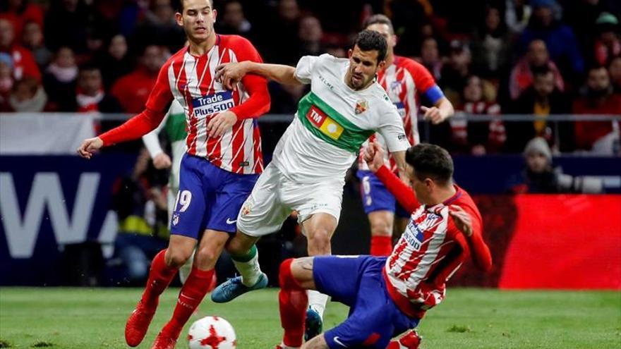 El Atlético de Madrid resuelve la eliminatoria en media hora