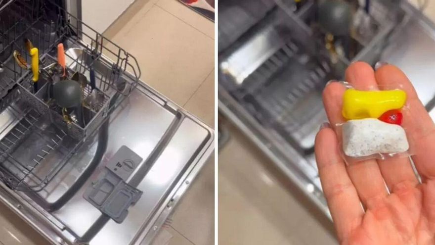 El truco infalible de la influencer Isasaweis si el lavavajillas limpia mal: &quot;Flipé&quot;