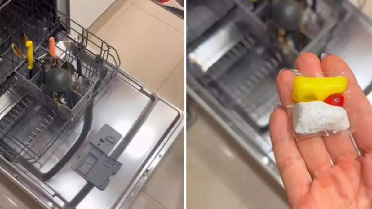 El truco infalible de la influencer Isasaweis si el lavavajillas limpia mal: "Flipé"
