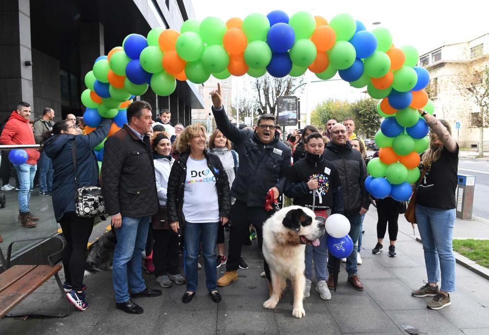 Marcha de sensibilización sobre la diabetes