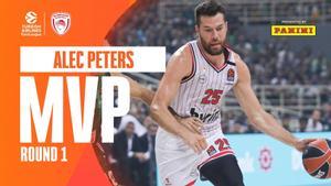 Peters, primer MVP de la nueva temporada de Euroliga