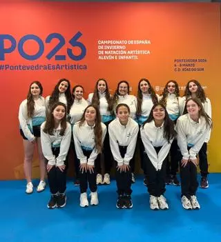 La natación artística balear firma una destacada actuación en el Campeonato de España alevín-infantil de invierno