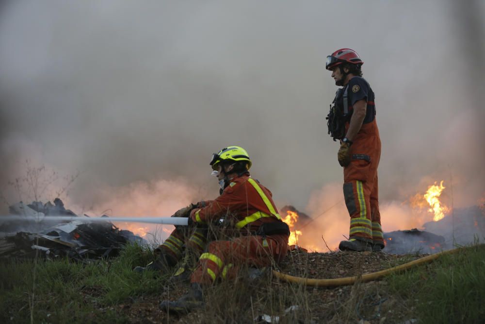 Incendio en Gemersa