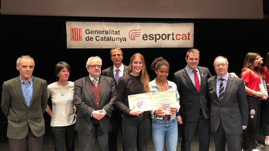 Les atletes Ayuste i Radsma, premiades a Girona