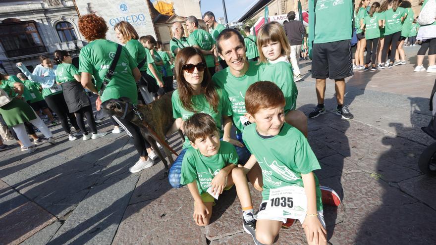 Oviedo, un tsunami verde contra el cáncer