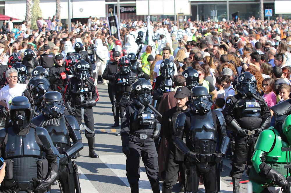 Tercer desfile de la Legión 501 por Málaga