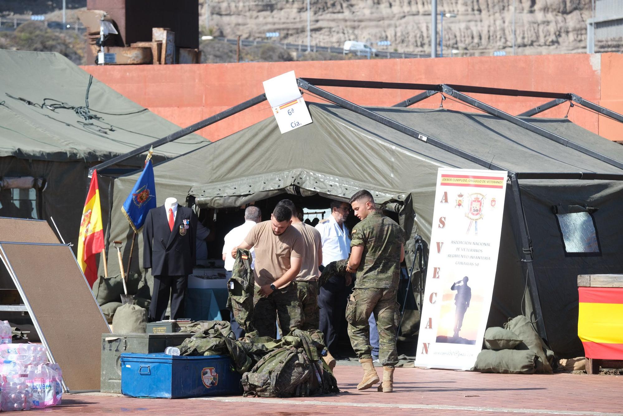 Celebración del Día de las Fuerzas Armadas en Las Palmas de Gran Canaria