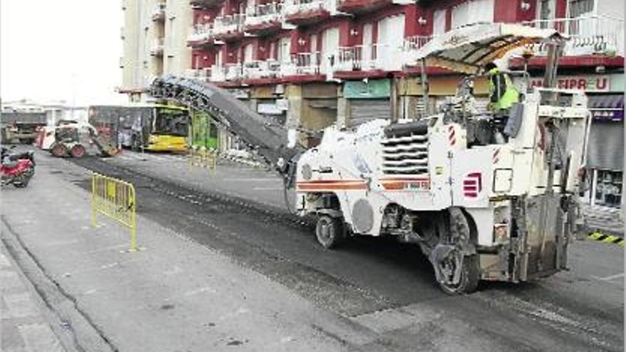 L&#039;alcalde, Josep Trias, va recordar que amb el pla de pavimentació s&#039;arreglaran carrers importants de Blanes.