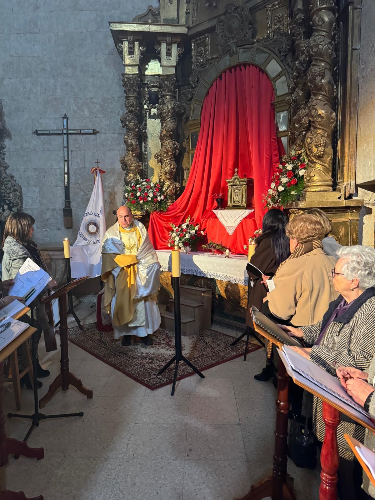 GALERÍA| Lavatorio de Pies en el Jueves Santo de Fuentesaúco