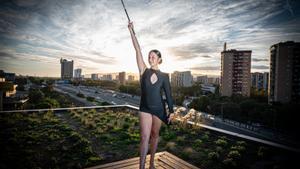 Paula Heredia, campiona de ‘twirling’ i gitana que trenca barreres