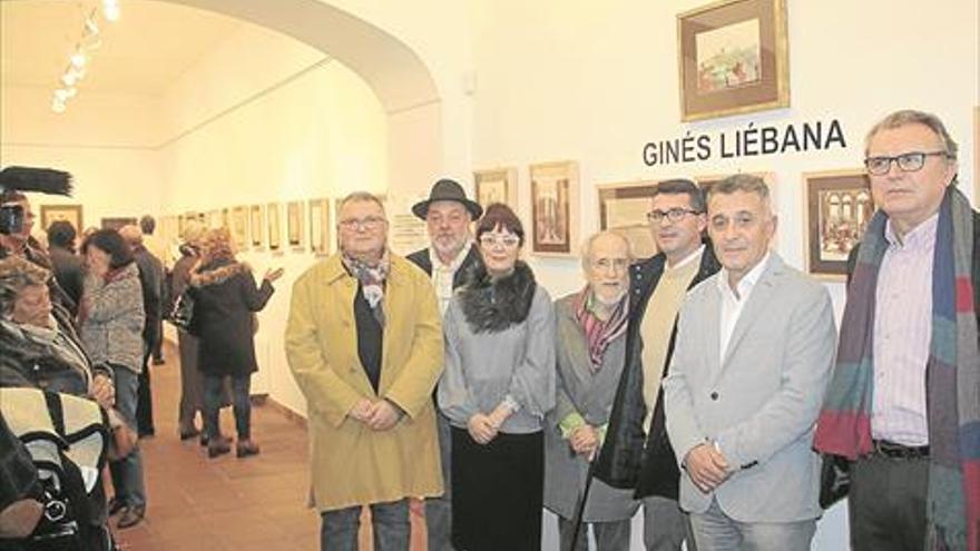 La Casa de las Cadenas reabre la sala de Ginés Liébana en su 96 cumpleaños