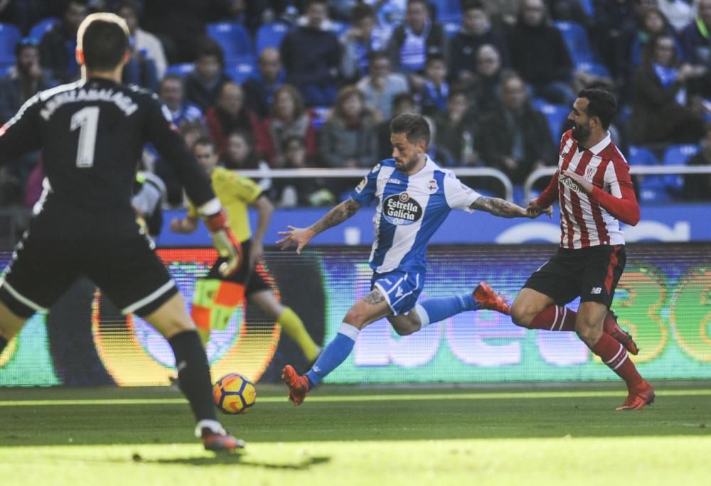 El Dépor saca un punto ante el Athletic