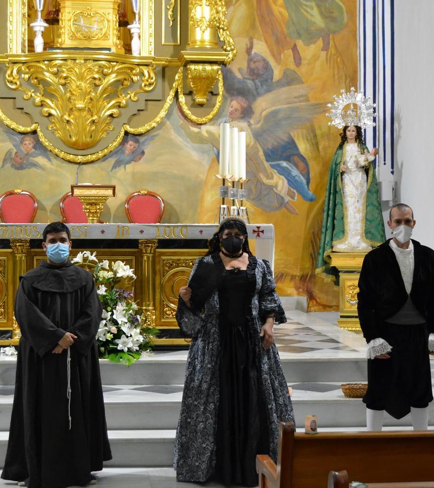 Templo parroquial de Ricote: Las visitas teatralizadas  como medio de difusión cultural