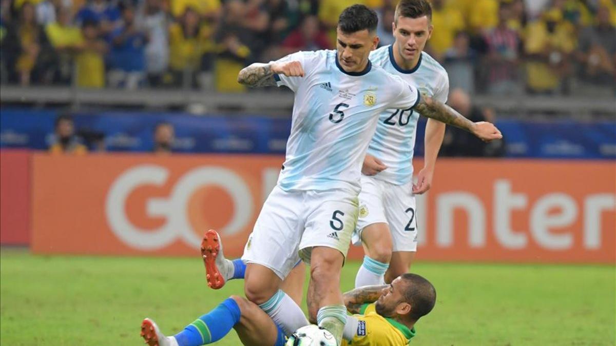 Leandro Paredes fue uno de los puntos más altos de Argentina