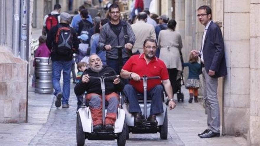 Tecnologia &quot;segway&quot; a Girona per eliminar barreres