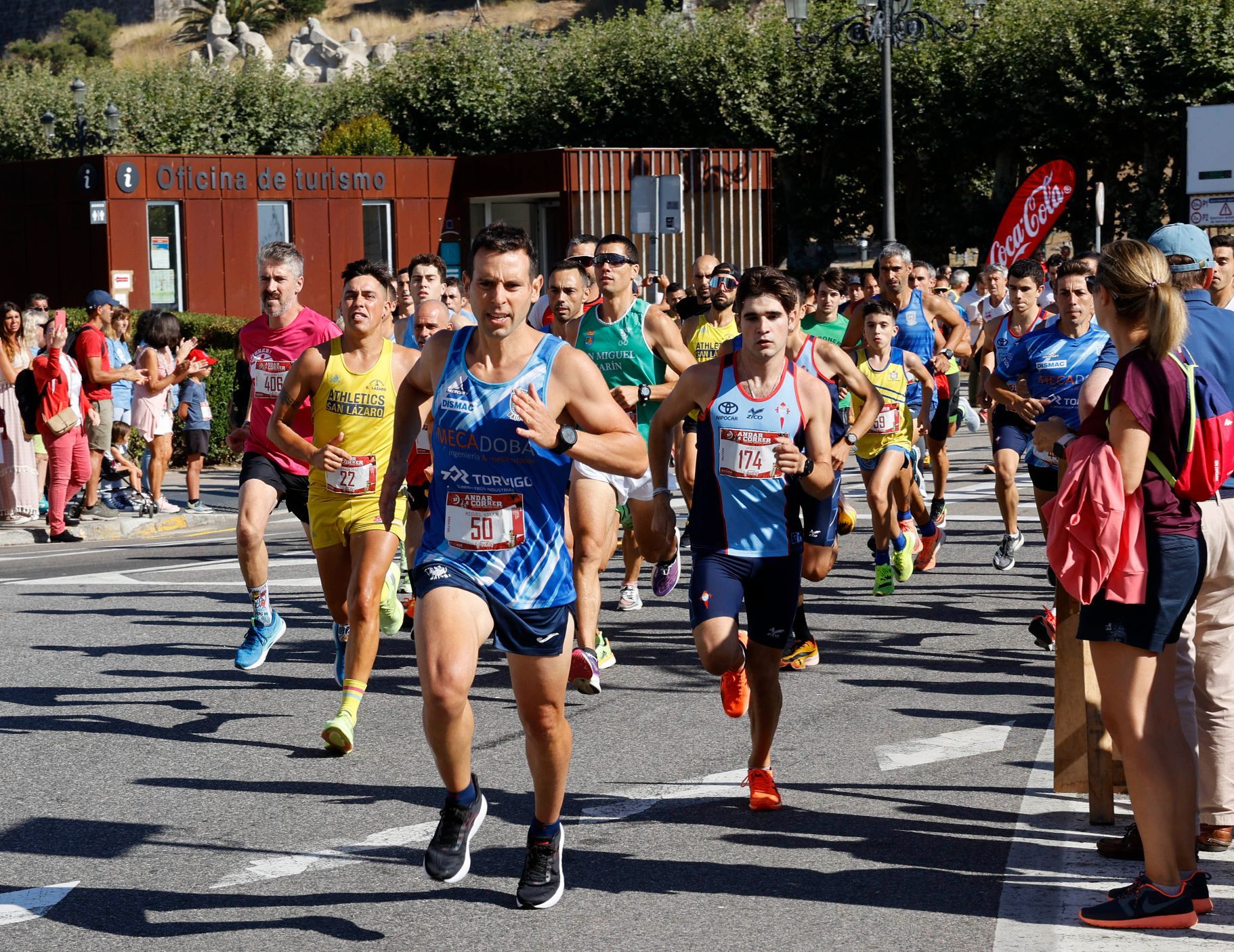 Baiona suda a ritmo de zapatilla y zumba