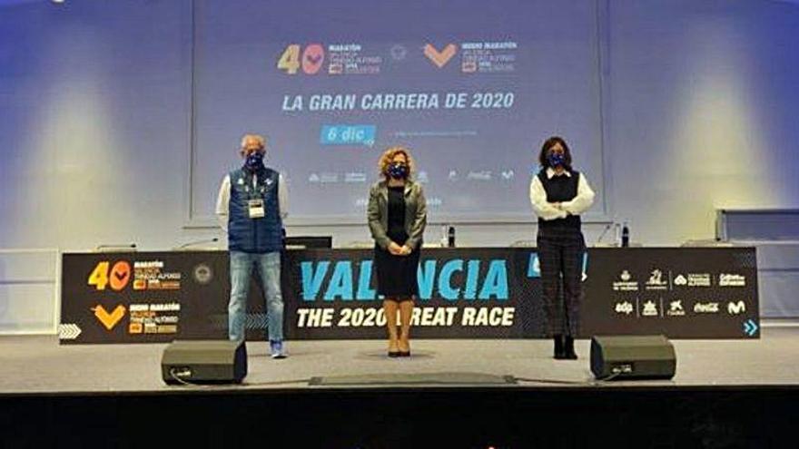 Presentación del Maratón de Valencia