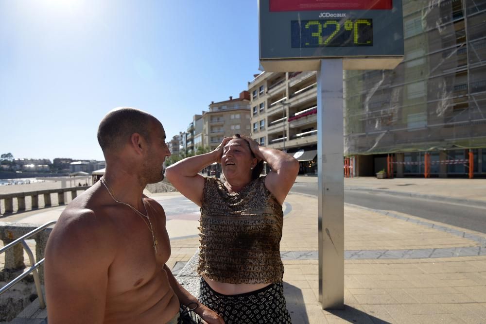 Ola de calor en Galicia