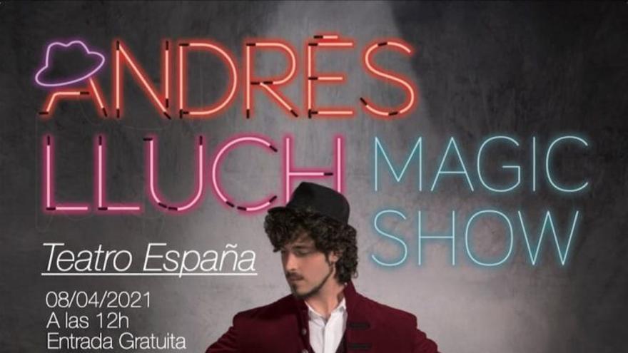 Andrés Lluch, show de magia
