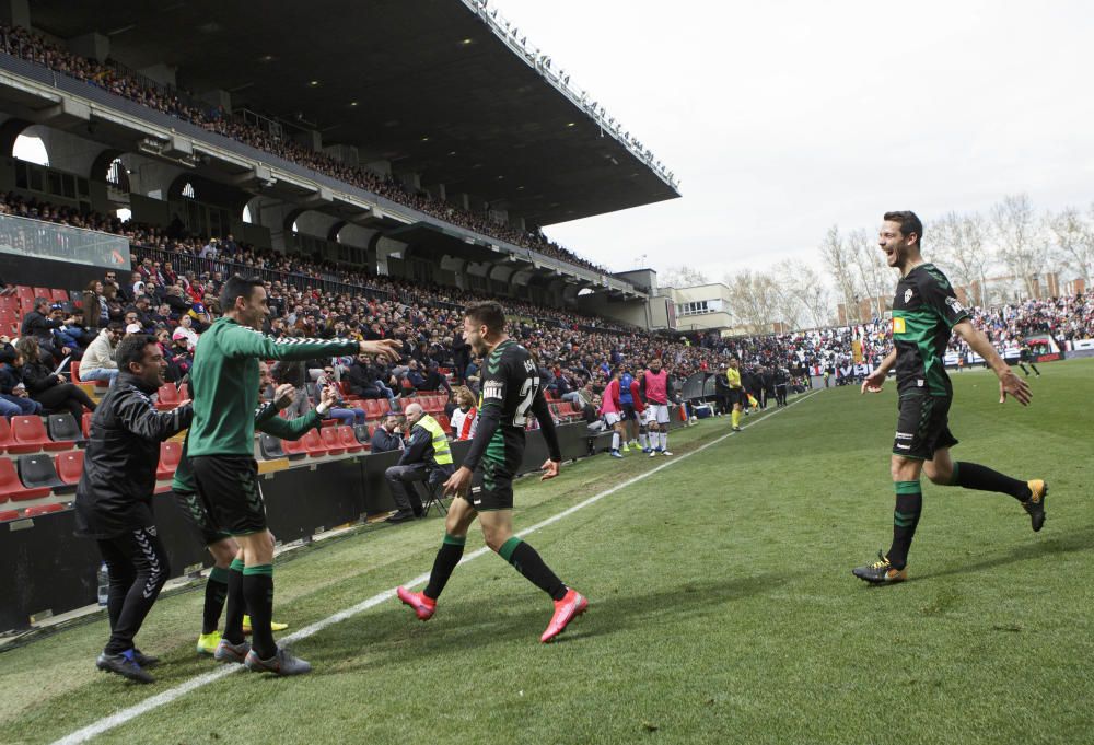 Rayo Vallecano - Elche CF: Las imágenes del partido