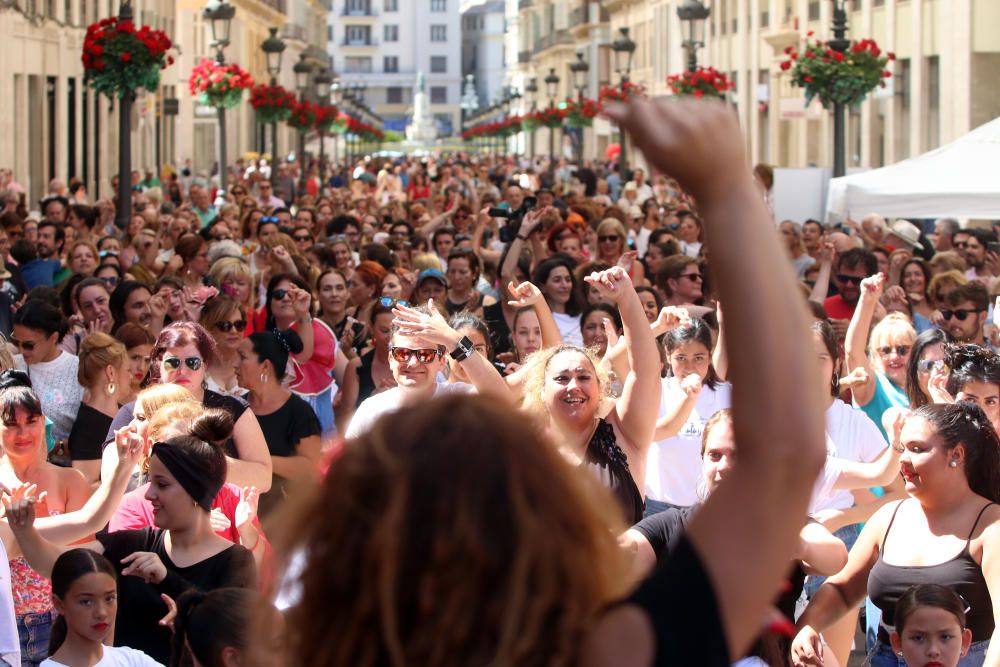 Málaga bate el Récord Guinness de personas bailando flamenco