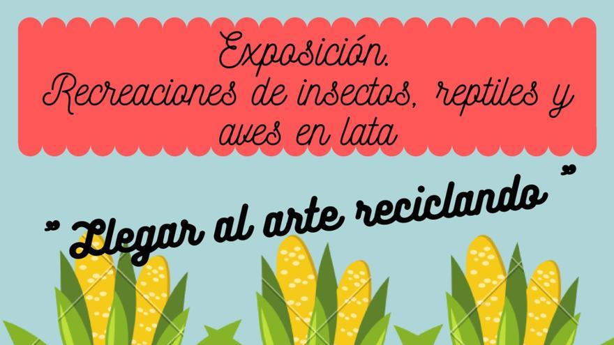 Exposición llegar al arte reciclando