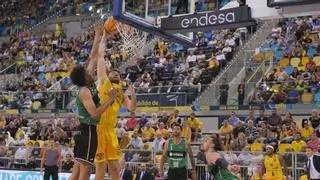 El CB Gran Canaria tumba al Joventut e iguala el 'average' de los verdinegros en la batalla por la sexta plaza