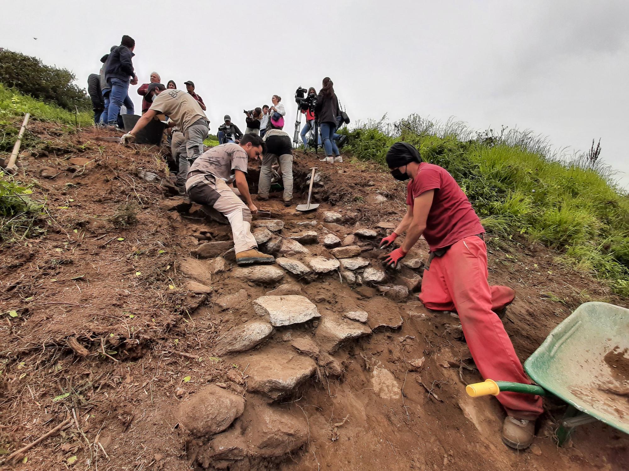 Las excavaciones arqueológicas en la isla de Ons