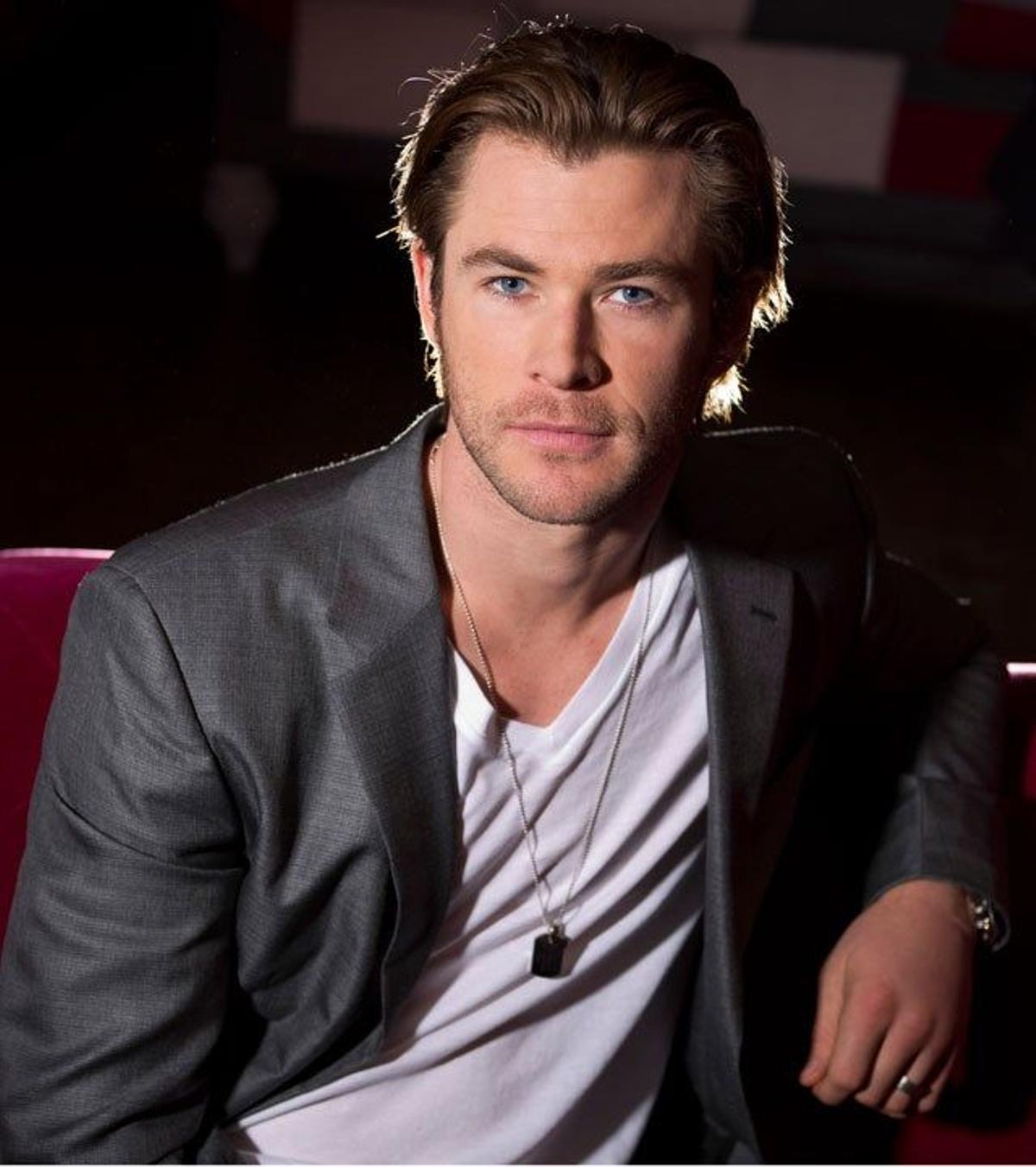 Chris Hemsworth en un posado en Nueva York