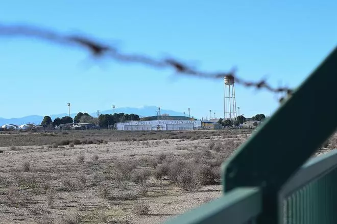 Estos son los suelos donde se instalará la sexta terminal de carga del aeropuerto de Zaragoza