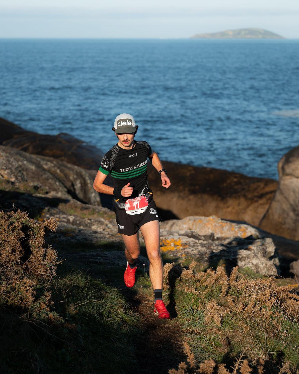 El V Trail do Nocedo (Bueu), con récord de participación