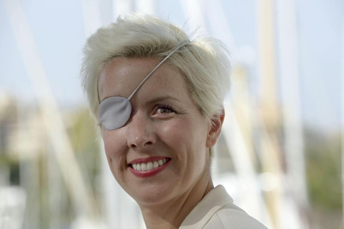 María de Villota, durant una conferència a Palma, el 17 de juny. María de Villota, durant una conferència a Palma, el 17 de juny.