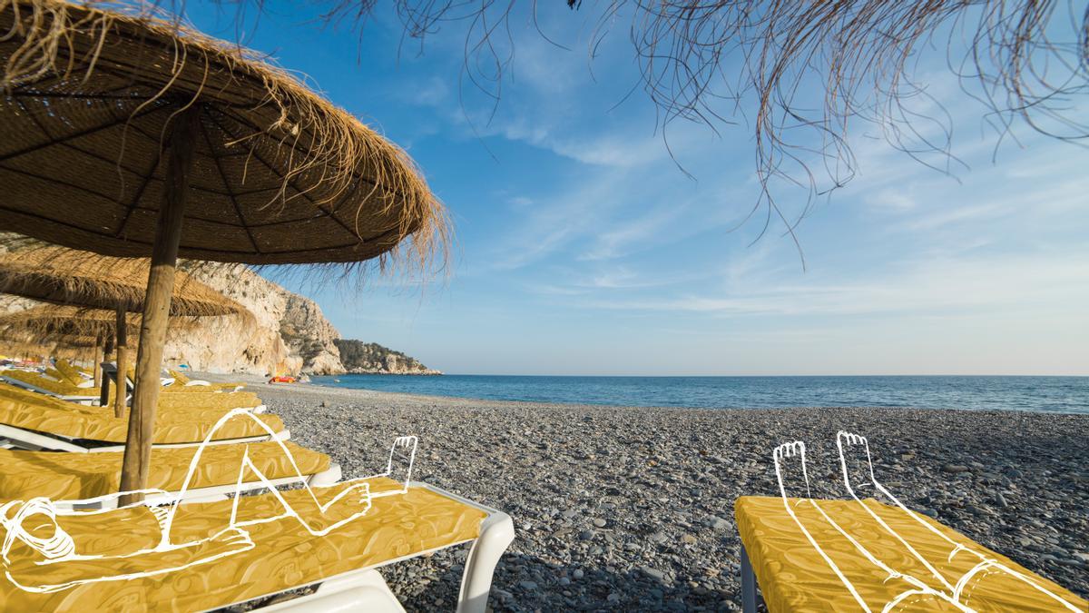 Playa de Cantarrijan Granada