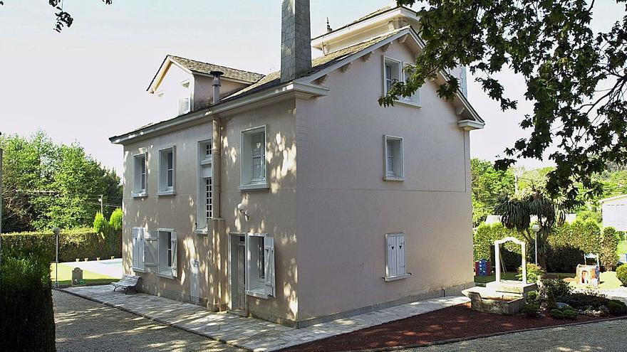 Vista de Villa Florentina, Casa Museo y sede de la Fundación Wenceslao Fernández Flórez. | // AGUETE