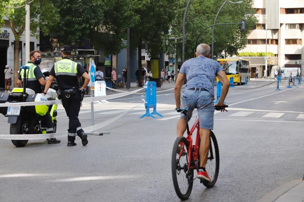 Día sin coches en Murcia